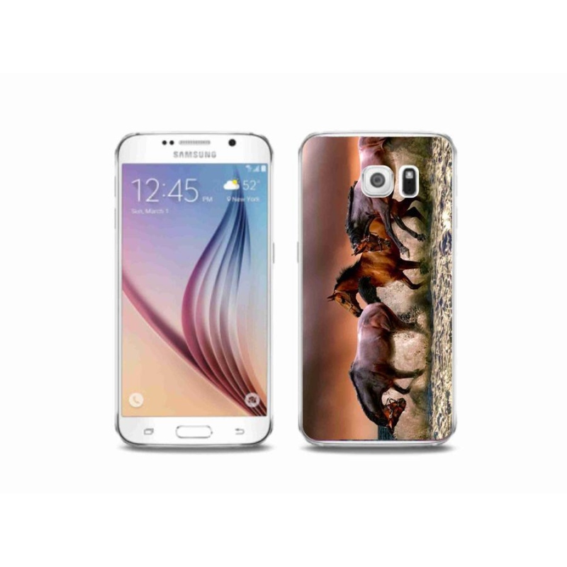 Gél tok mmCase mobil Samsung Galaxy S6 - lovak 1
