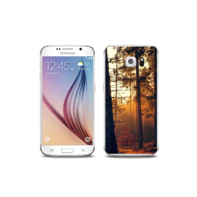 Gél tok mmCase Samsung Galaxy S6 készülékhez - erdő