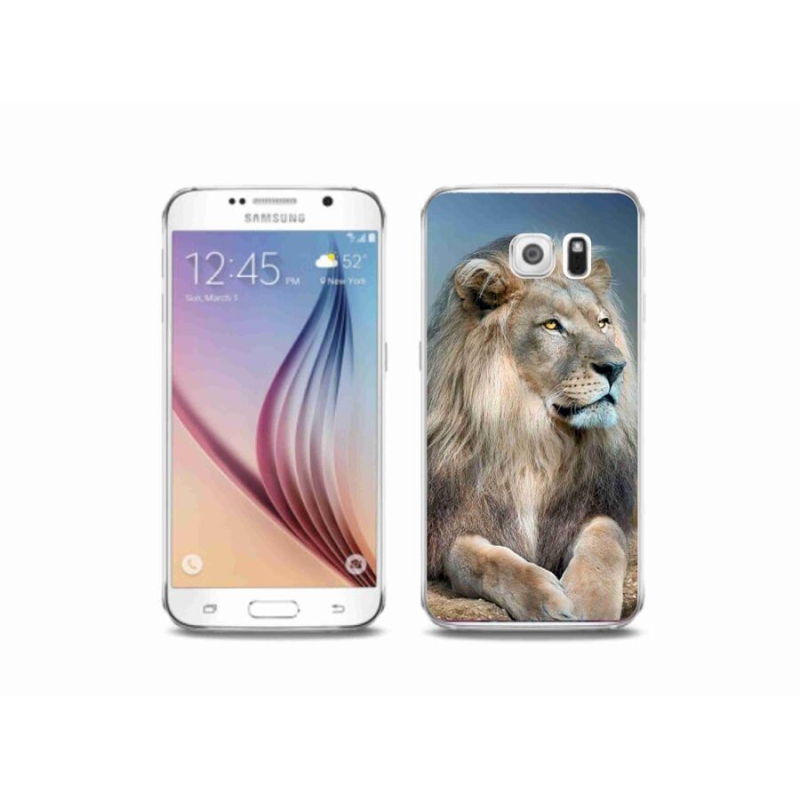 Gél tok mmCase Samsung Galaxy S6 készülékhez - Lion 1