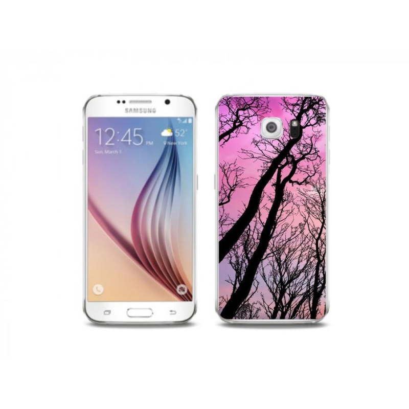 Gél tok mmCase Samsung Galaxy S6 készülékhez - kidőlt fák
