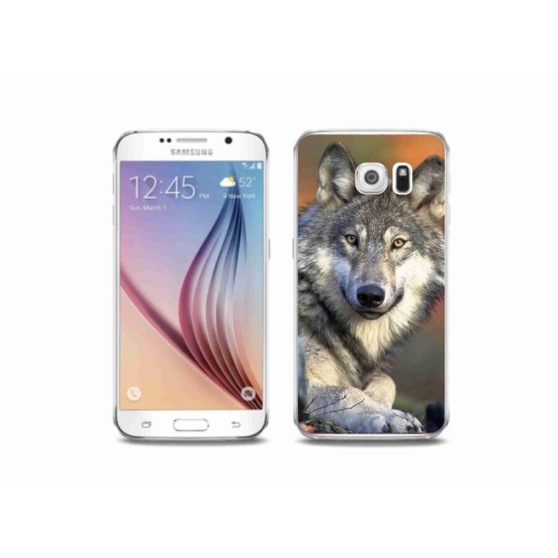 Gél tok mmCase a Samsung Galaxy S6 készülékhez - farkas