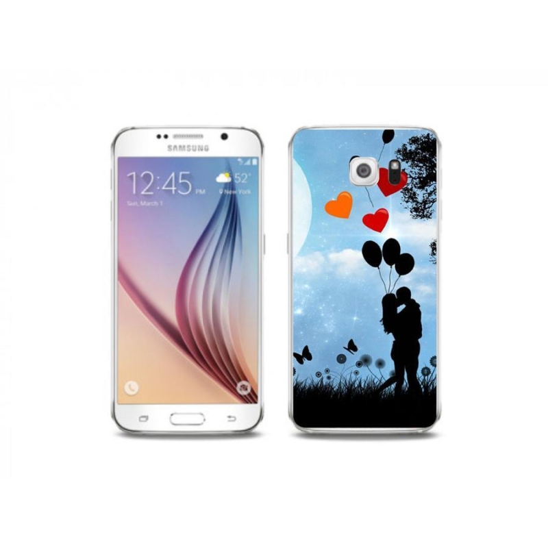 Gél tok mmCase Samsung Galaxy S6 készülékhez - szerelmespár