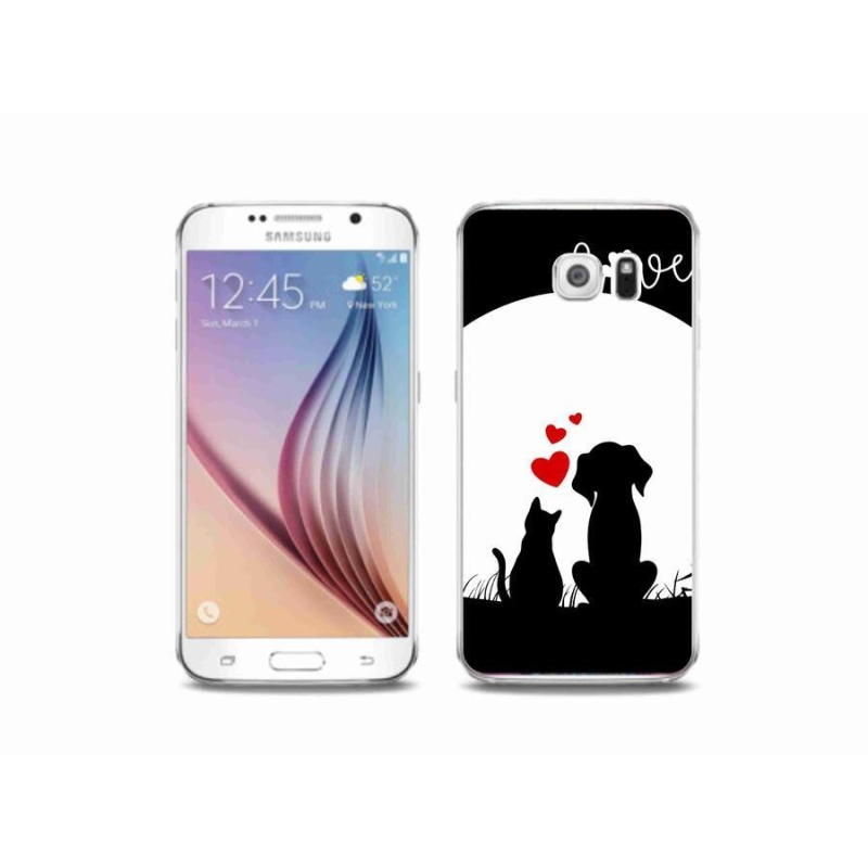 Gél tok mmCase Samsung Galaxy S6 készülékhez - állatszerelem