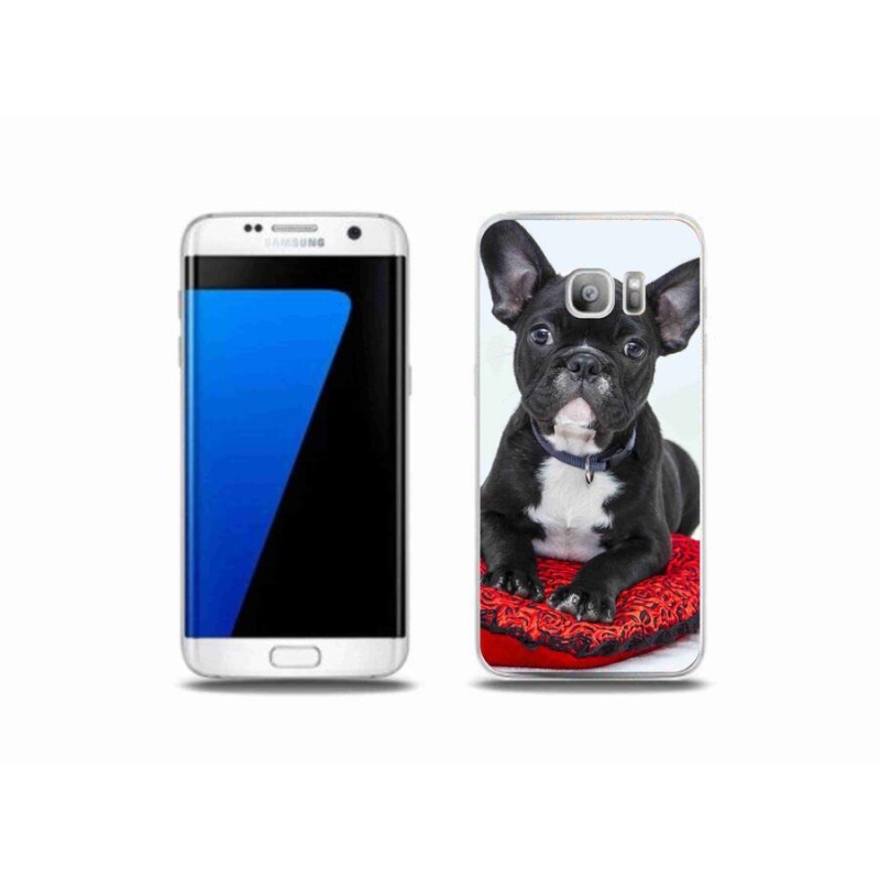 Gél tok mmCase Samsung Galaxy S7 Edge készülékhez - bulldog