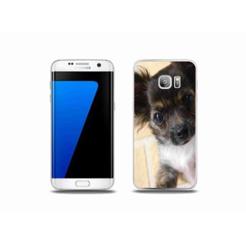 Gél tok mmCase mobiltelefonhoz Samsung Galaxy S7 Edge - chihuahua 2