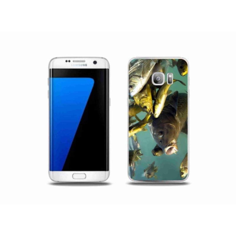 Gél tok mmCase Samsung Galaxy S7 Edge készülékhez - halak hada