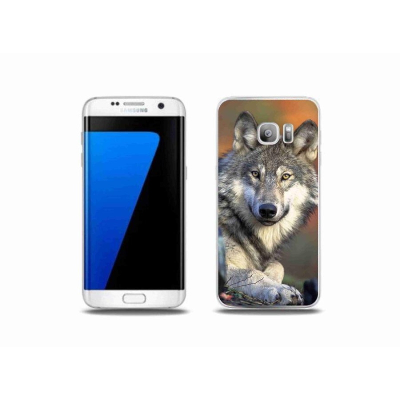 Gél tok mmCase Samsung Galaxy S7 Edge készülékhez - farkas