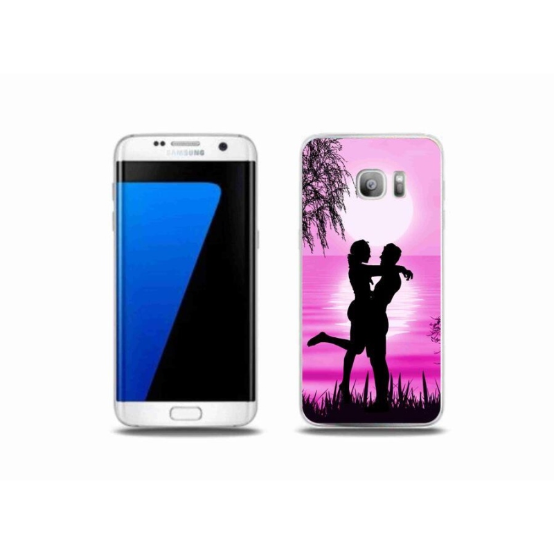 Gél tok mmCase Samsung Galaxy S7 Edge készülékhez - naplemente