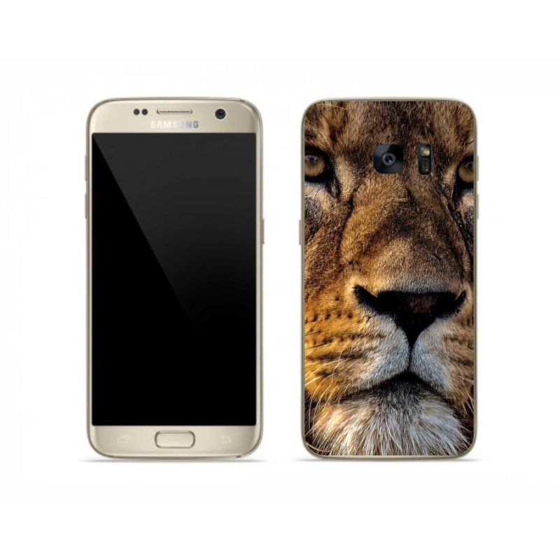 Gél tok mmCase Samsung Galaxy S7 készülékhez - oroszlán