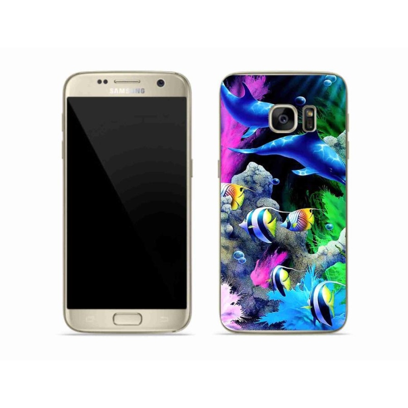 Gél tok mmCase Samsung Galaxy S7 készülékhez - tengeri világ