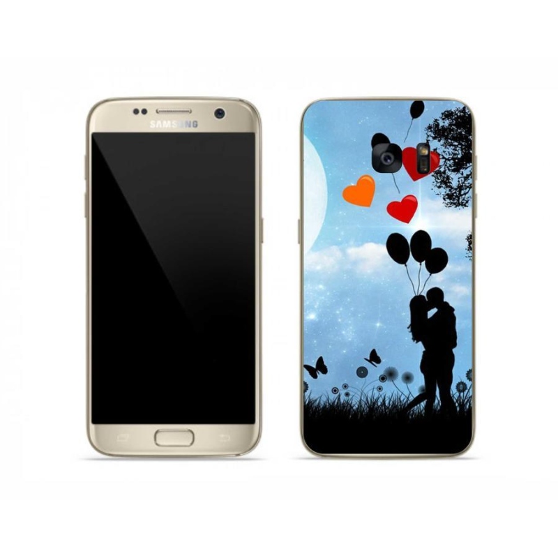Gél tok mmCase Samsung Galaxy S7 készülékhez - szerelmespár