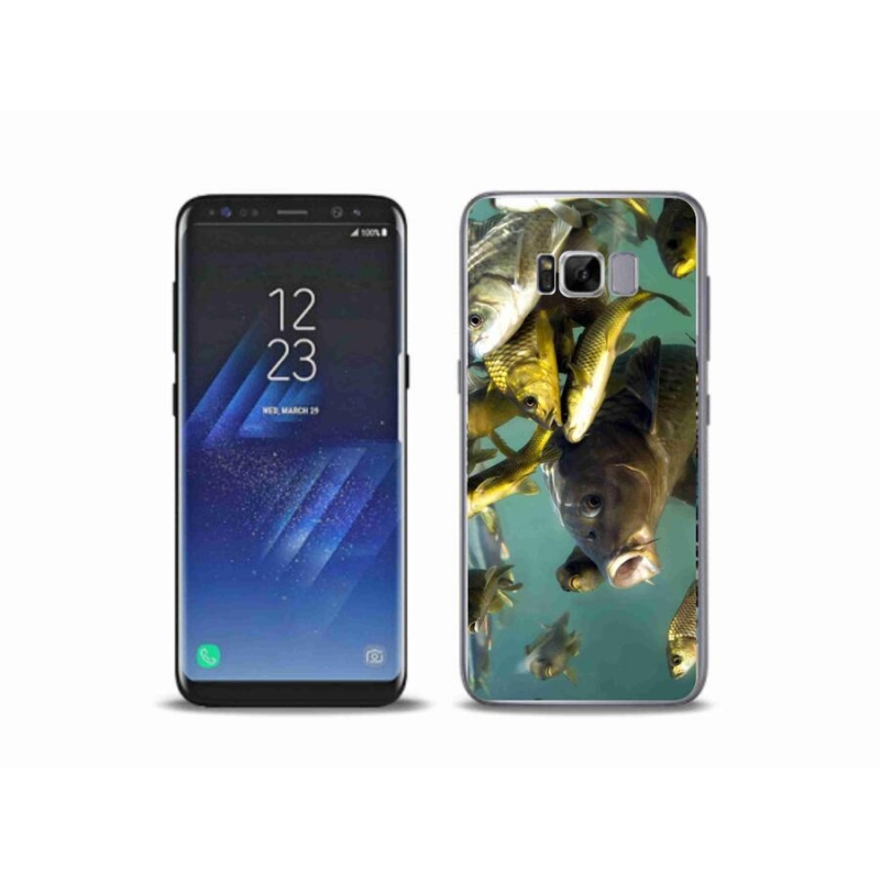 Gél tok mmCase Samsung Galaxy S8 Plus készülékhez - halak hada