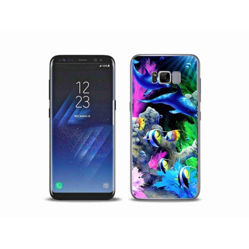 Gél tok mmCase Samsung Galaxy S8 Plus készülékhez - tengeri világ