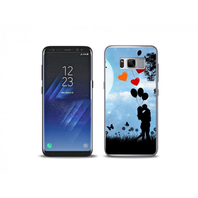 Gél tok mmCase Samsung Galaxy S8 Plus készülékhez - szerelmes pár