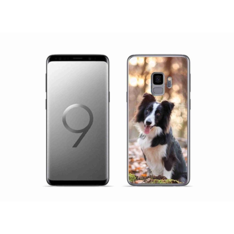Gél tok mmCase a Samsung Galaxy S9 készülékhez - border colie 1
