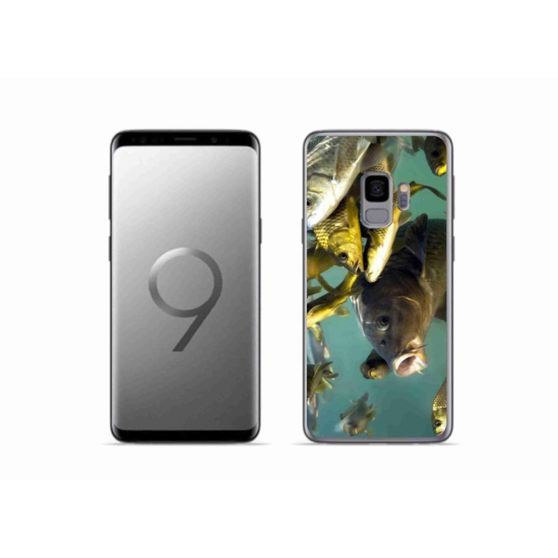 Gél tok mmCase mobiltelefonhoz Samsung Galaxy S9 - halak iskolája