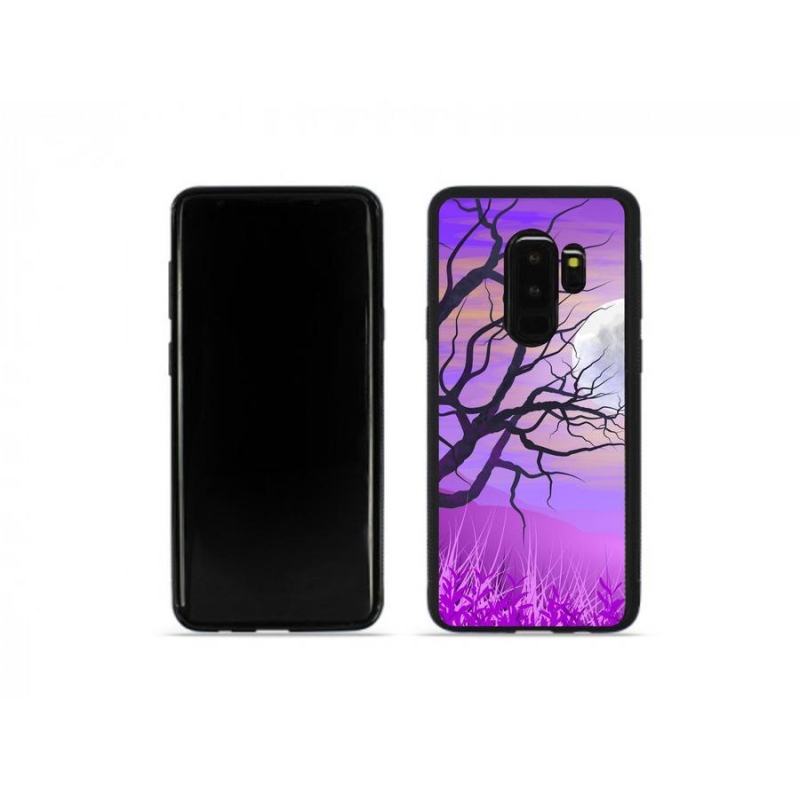 Gél tok mmCase Samsung Galaxy S9 Plus készülékhez - rajzfilmes kidőlt fa