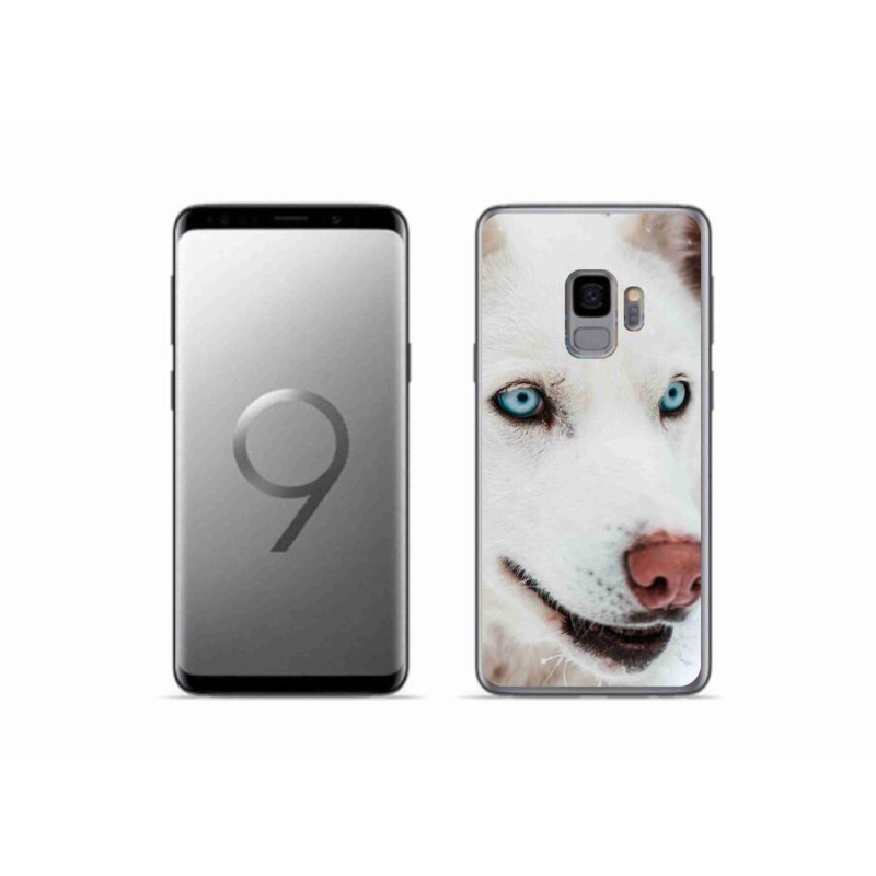 Gél tok mmCase Samsung Galaxy S9 készülékhez - kutyaszemmel nézet