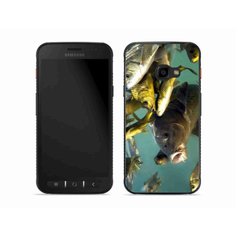 Gél tok mmCase mobil Samsung Galaxy Xcover 4S - halak iskolája
