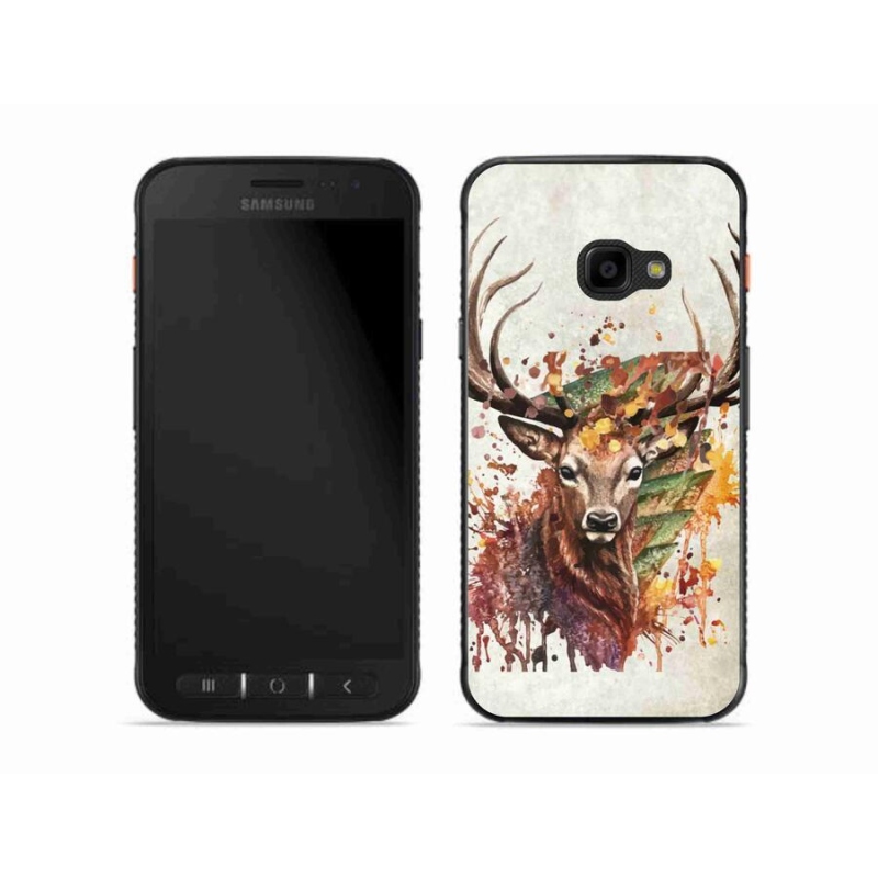 Gél tok mmCase a Samsung Galaxy Xcover 4S készülékhez - szarvas 1