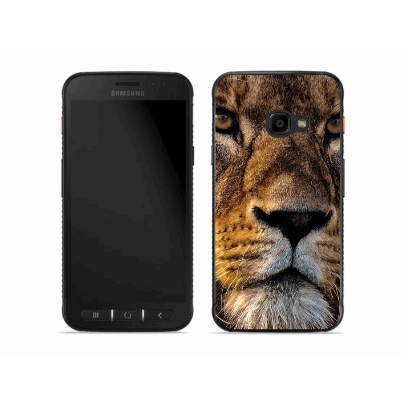 Gél tok mmCase a Samsung Galaxy Xcover 4S készülékhez - oroszlán