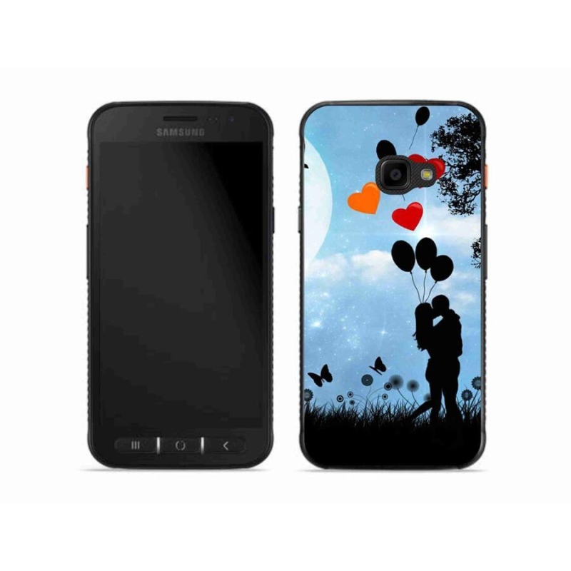 Gél tok mmCase mobiltelefonhoz Samsung Galaxy Xcover 4S - szerelmes pár