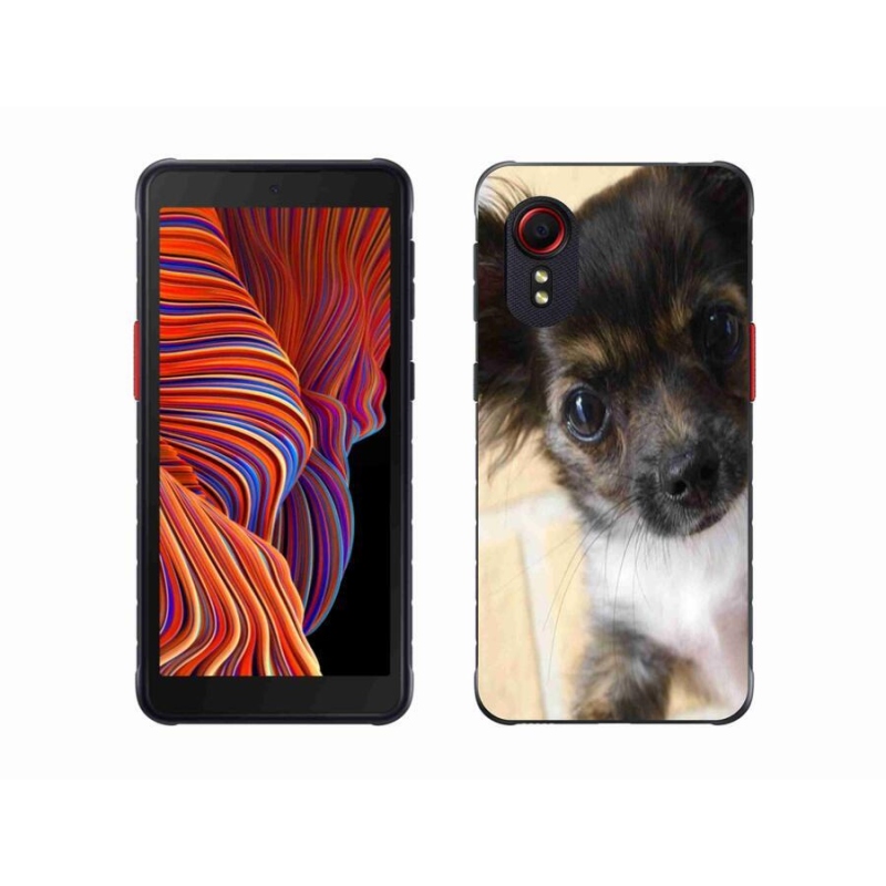 Gél tok mmCase mobil Samsung Galaxy Xcover 5 - chihuahua 2