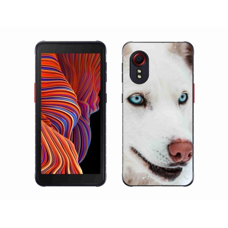 Gél tok mmCase a Samsung Galaxy Xcover 5 készülékhez - kutyaszemmel nézve
