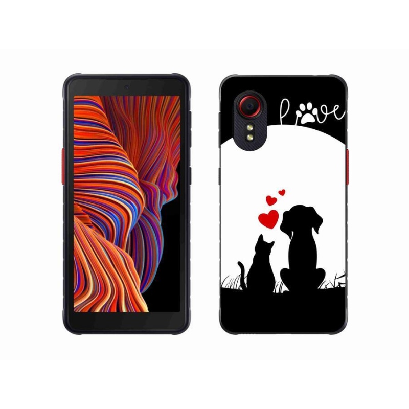 Gél tok mmCase a Samsung Galaxy Xcover 5 készülékhez - állatszerelem