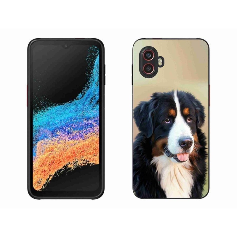 Gél tok mmCase mobiltelefonhoz Samsung Galaxy Xcover 6 Pro - Berni hegyi kutya