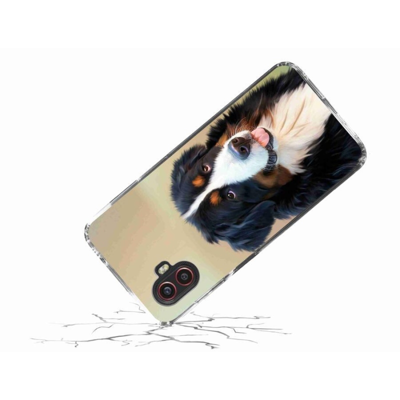 Gél tok mmCase mobiltelefonhoz Samsung Galaxy Xcover 6 Pro - Berni hegyi kutya