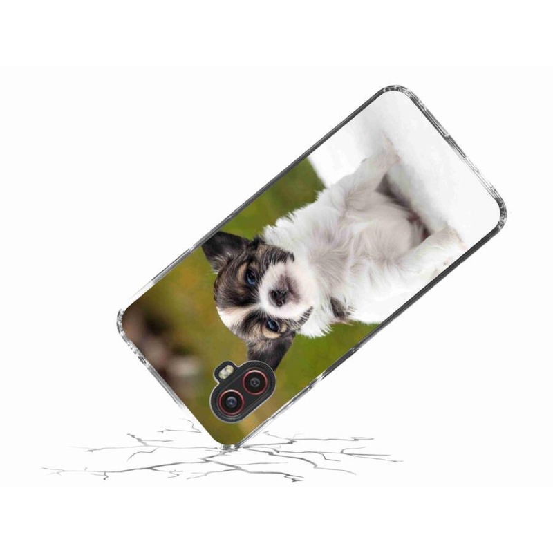 Gél tok mmCase mobil Samsung Galaxy Xcover 6 Pro - chihuahua 4