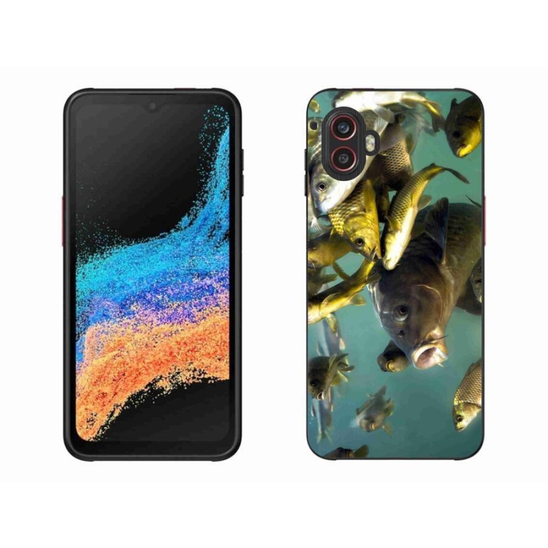 Gél tok mmCase mobiltelefonhoz Samsung Galaxy Xcover 6 Pro - halak iskolája