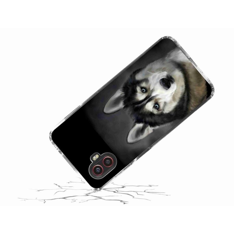 Gél tok mmCase a Samsung Galaxy Xcover 6 Pro készülékhez - husky