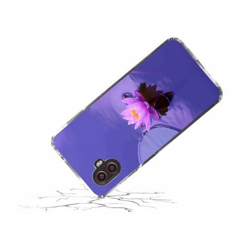 Gél tok mmCase mobil Samsung Galaxy Xcover 6 Pro - virág a vízen