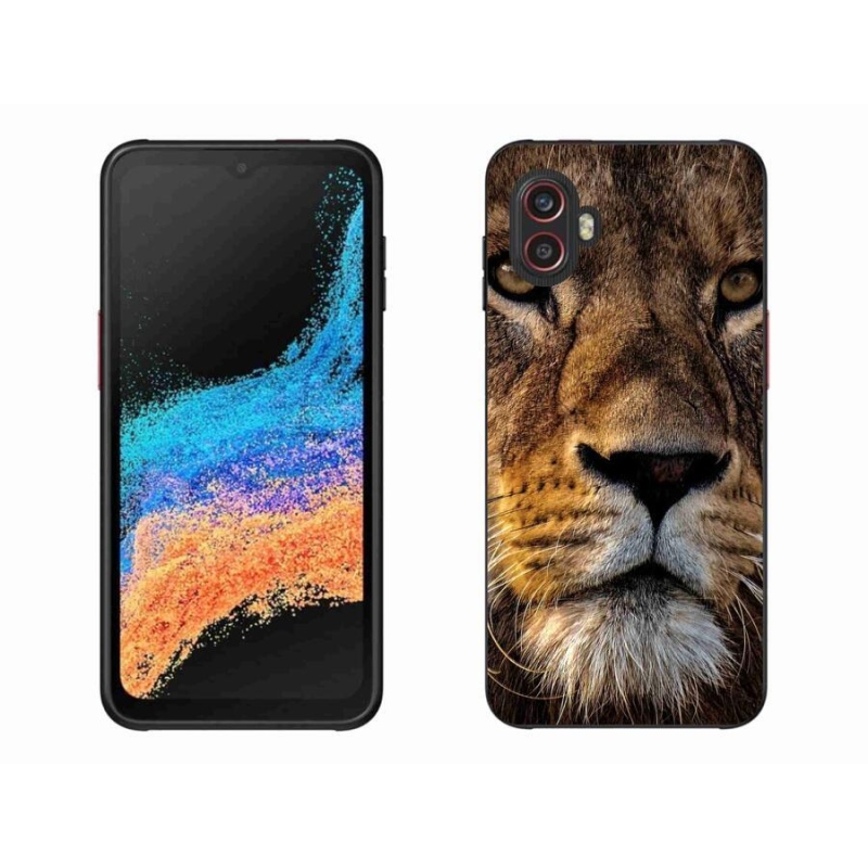 Gél tok mmCase a Samsung Galaxy Xcover 6 Pro készülékhez - oroszlán