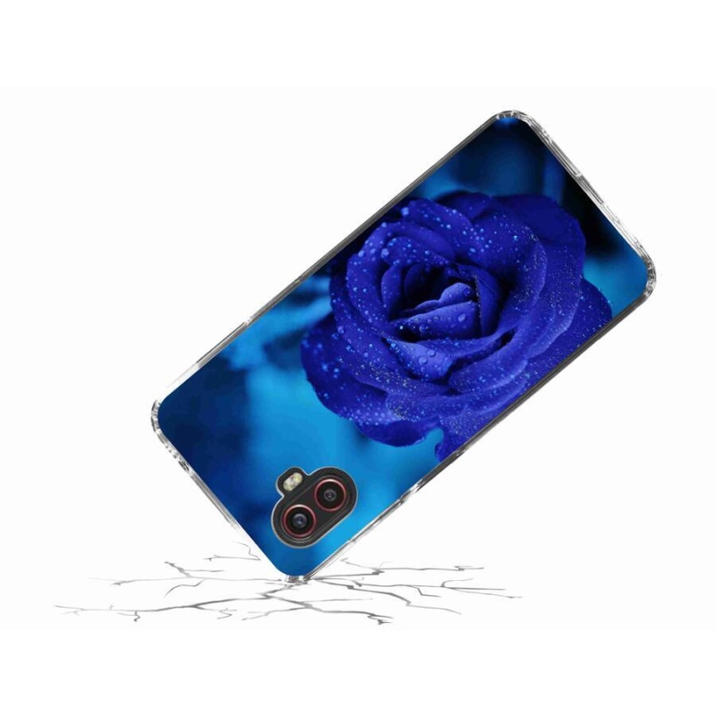 Gél tok mmCase Samsung Galaxy Xcover 6 Pro készülékhez - kék rózsa