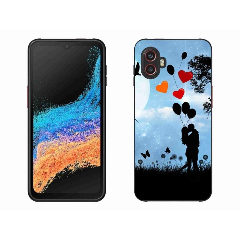 Gél tok mmCase mobiltelefonhoz Samsung Galaxy Xcover 6 Pro - szerelmes pár