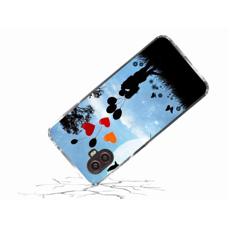 Gél tok mmCase mobiltelefonhoz Samsung Galaxy Xcover 6 Pro - szerelmes pár