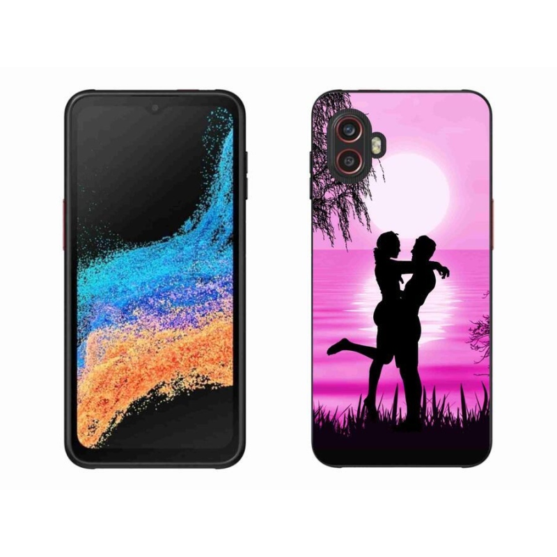 Gél tok mmCase a Samsung Galaxy Xcover 6 Pro készülékhez - naplemente