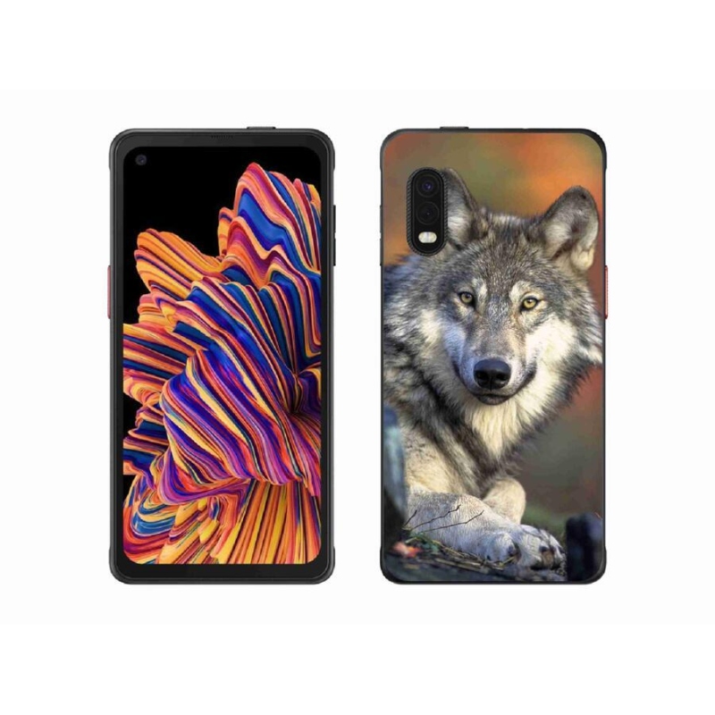 Gél tok mmCase a Samsung Galaxy Xcover Pro készülékhez - farkas