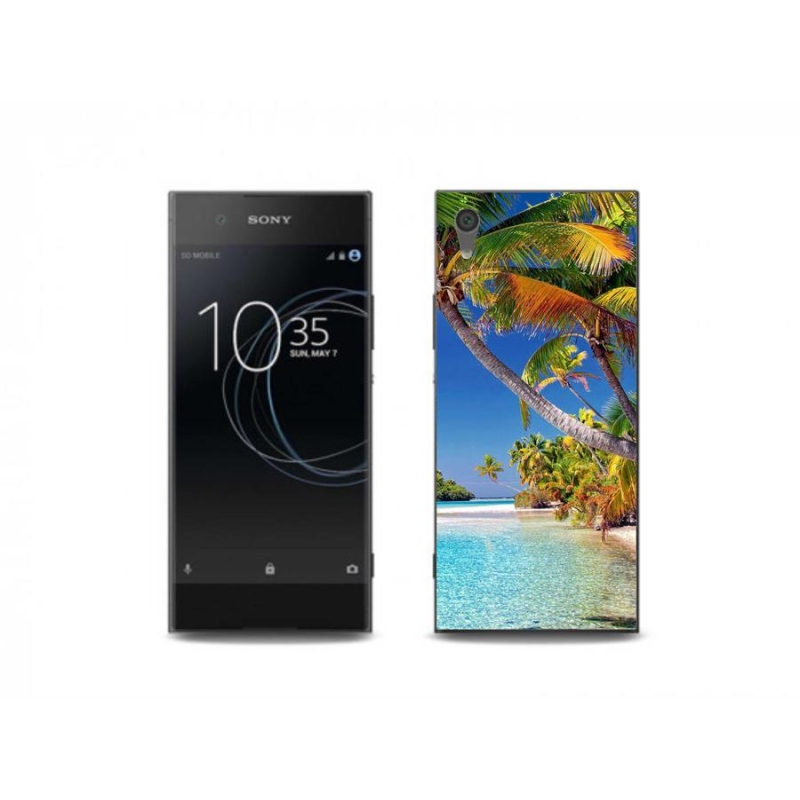 Gél tok mmCase a Sony Xperia XA1 Plus készülékhez - tengerparton