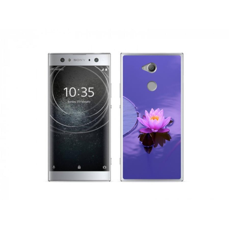 Gél tok mmCase a Sony Xperia XA2 Ultra készülékhez - virág a vízen