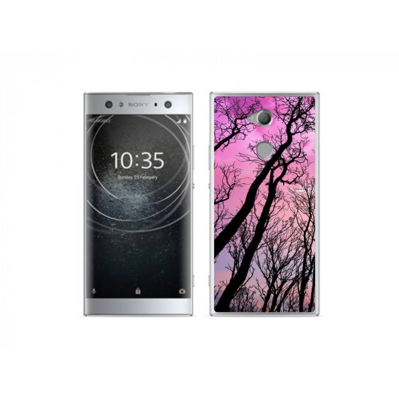 Gél tok mmCase a Sony Xperia XA2 Ultra számára - kidőlt fák