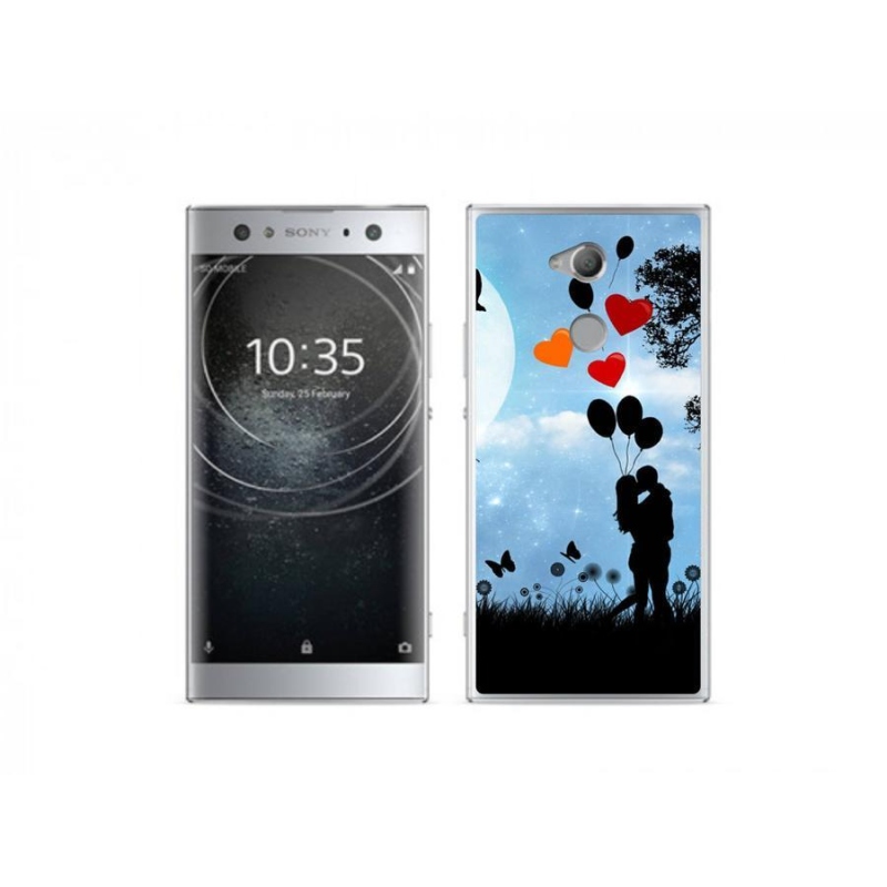 Gél tok mmCase a Sony Xperia XA2 Ultra készülékhez - szerelmespár