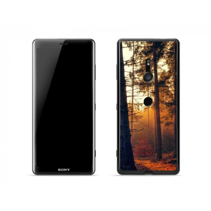 Gél tok mmCase a Sony Xperia XZ3 készülékhez - erdő