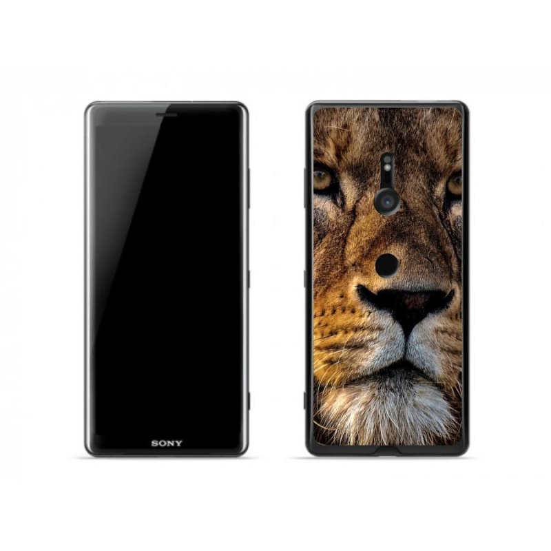Gél tok mmCase a Sony Xperia XZ3-hoz - oroszlán