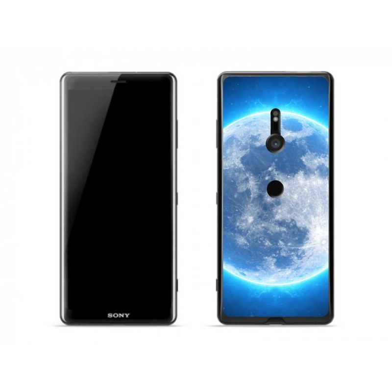 Gél tok mmCase a Sony Xperia XZ3-hoz - földgömb alakú