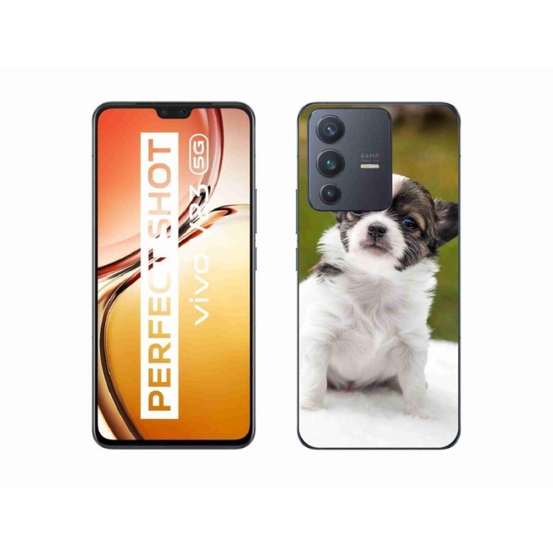 Gél tok mmCase mobiltelefonhoz Vivo V23 5G - chihuahua 4