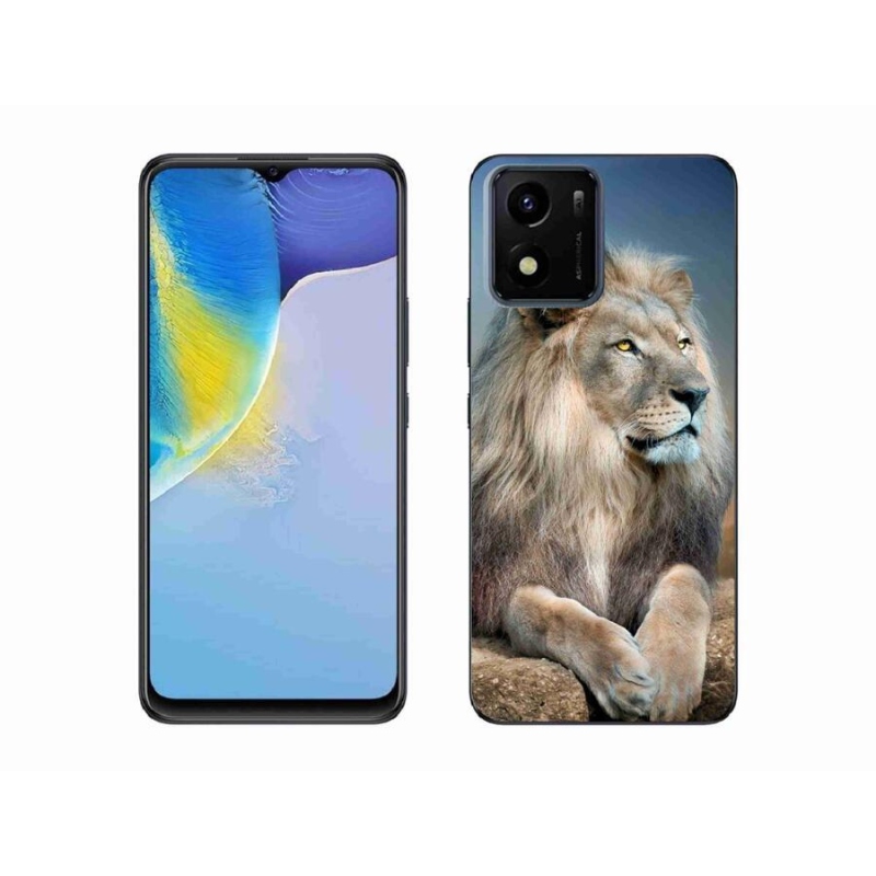 Gél tok mmCase mobiltelefonhoz Vivo Y01 - Lion 1